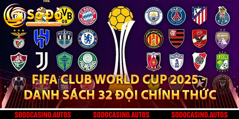 FIFA Club World Cup 2025 - Danh Sách 32 Đội Chính Thức